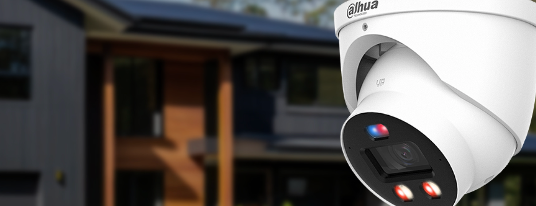 Home with Dahua camera installed